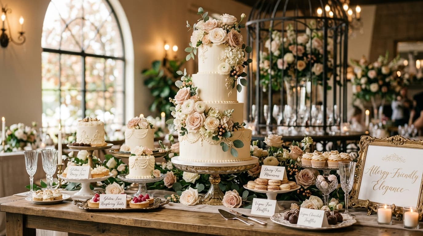 Allergy-Friendly Wedding Desserts Without Sacrificing Style