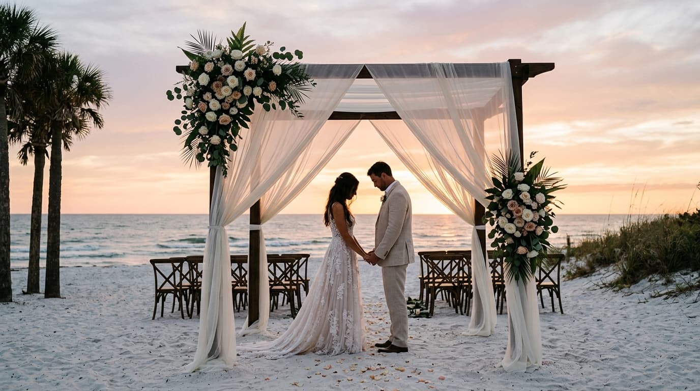 Beach Weddings in the U.S.: East Coast vs West Coast vs Destination