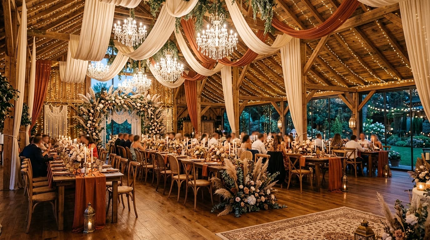 Boho Weddings: Perfect Venues and Decor Ideas