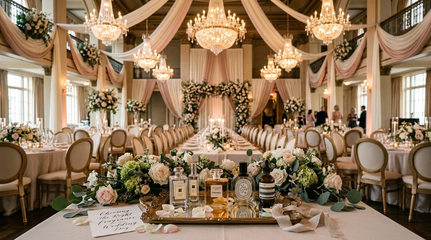 Choosing the Right Fragrance for Your Wedding Day