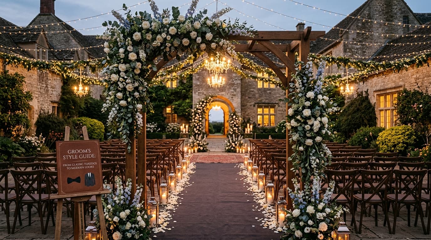 Groom’s Style Guide: From Classic Tuxedos to Modern Looks