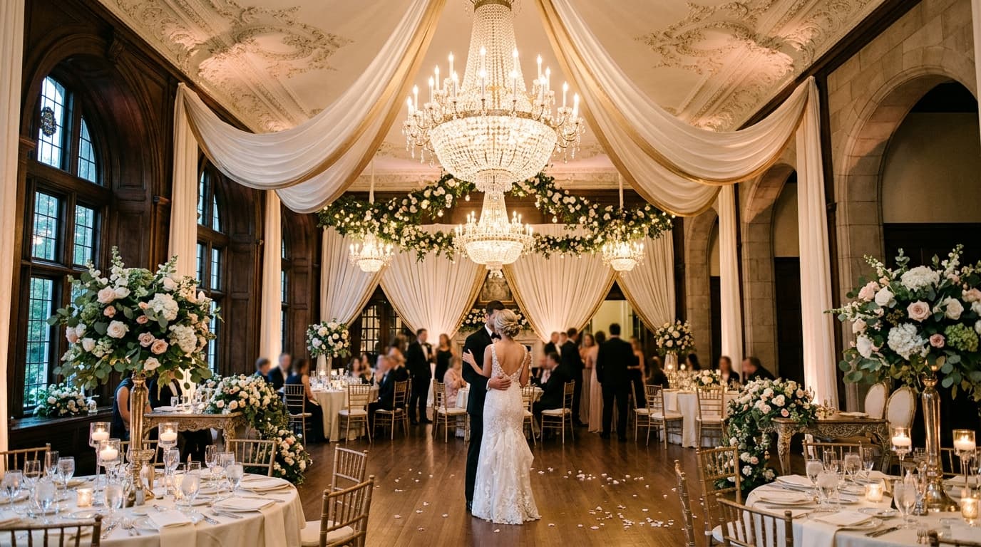 Historic Mansion Weddings: Old-World Charm with Modern Style