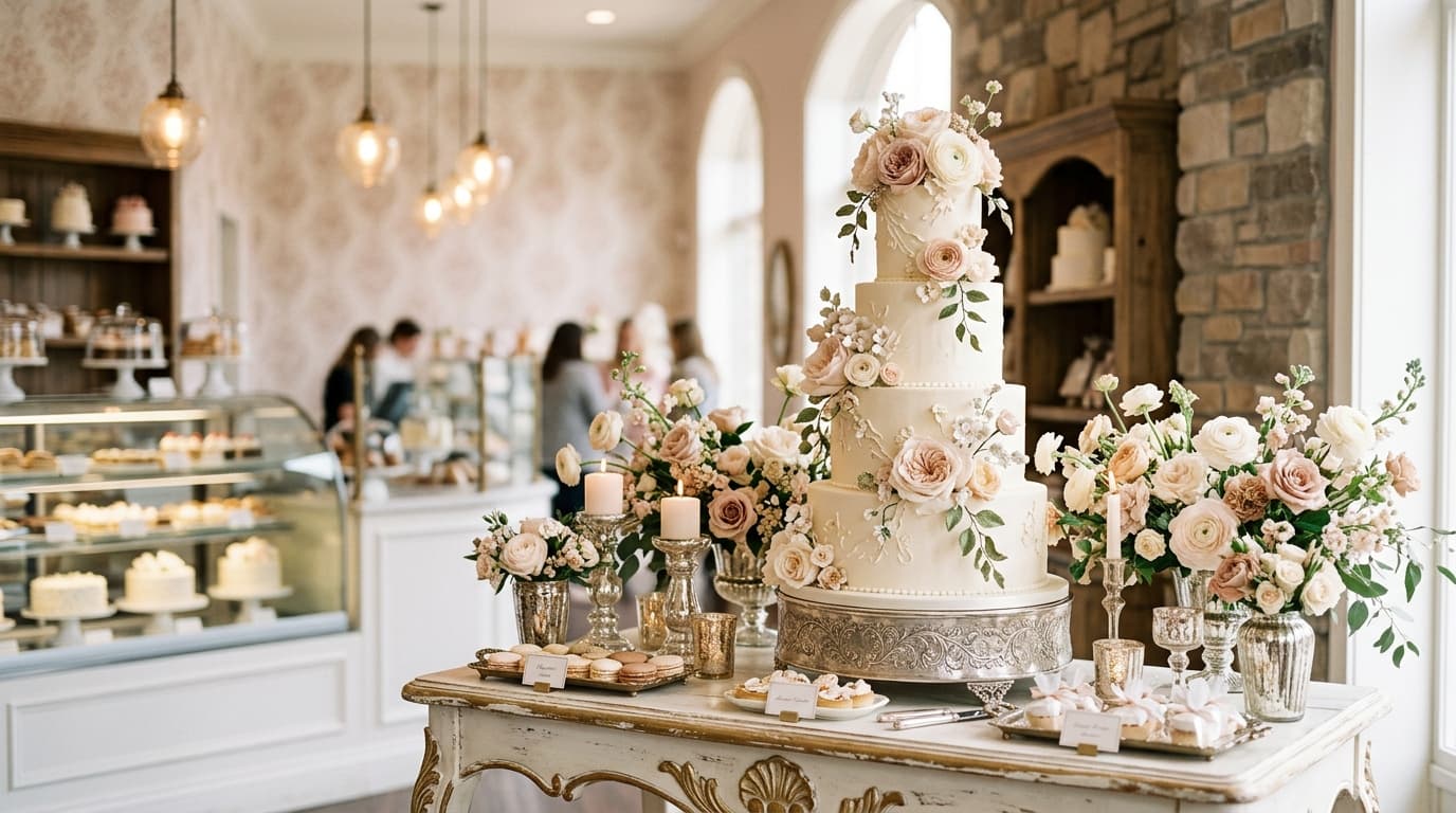 How to Match Your Wedding Cake to Your Wedding Theme