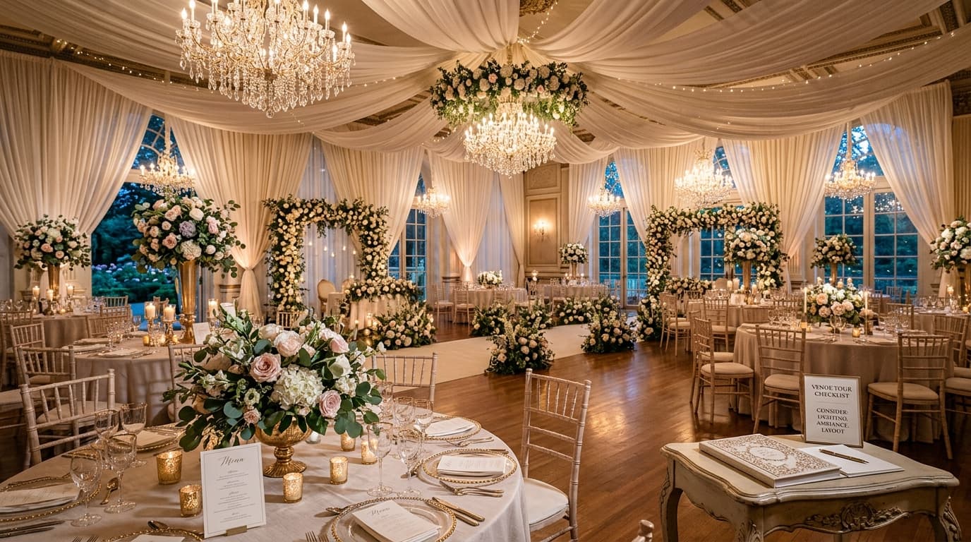 How to Tour Wedding Venues Like a Pro