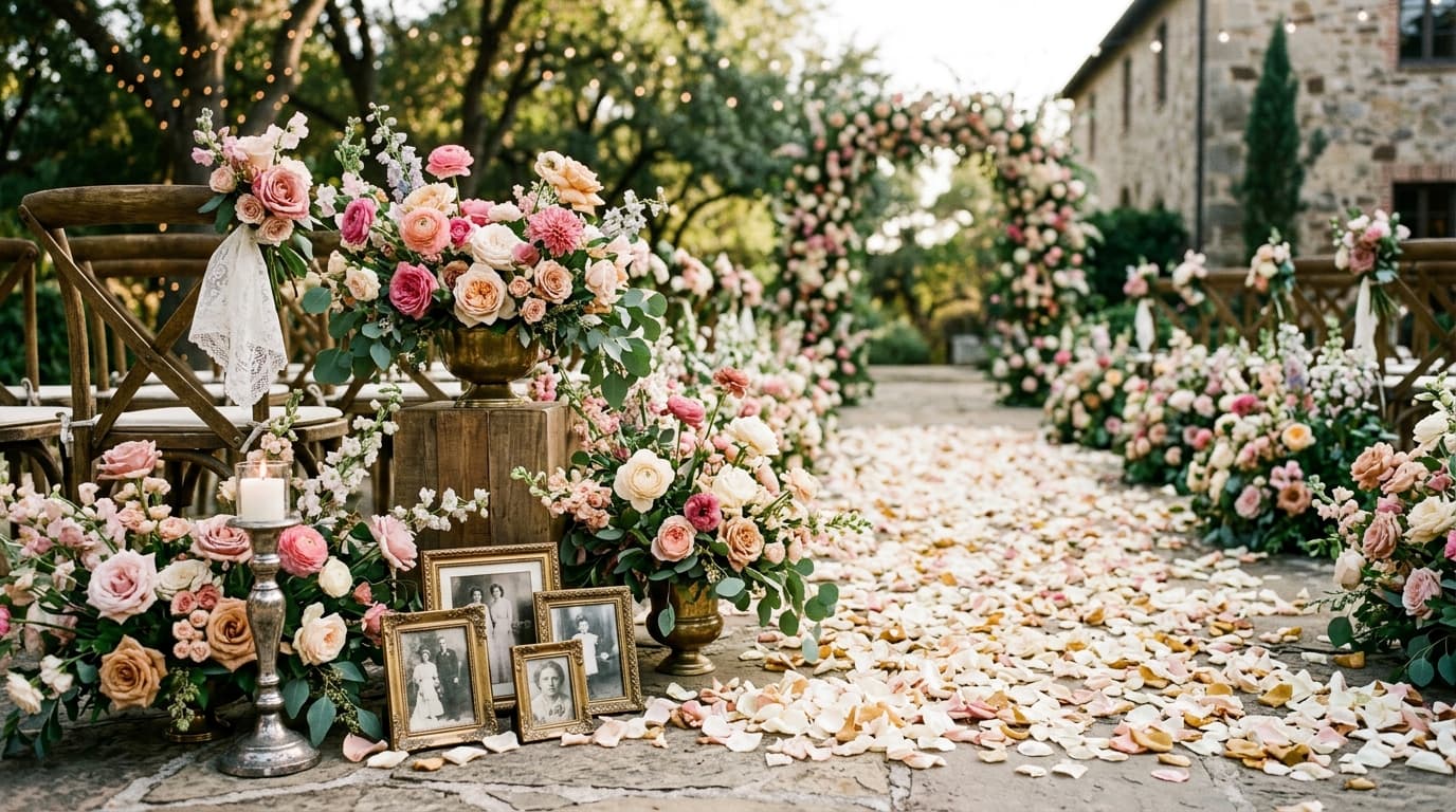 Incorporating Family Heirlooms into Wedding Decorations