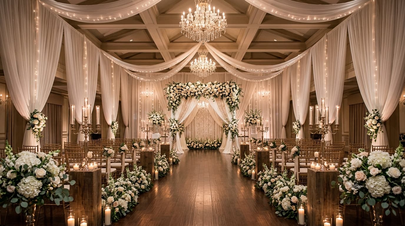 Indoor vs Outdoor Weddings: What U.S. Couples Need to Consider