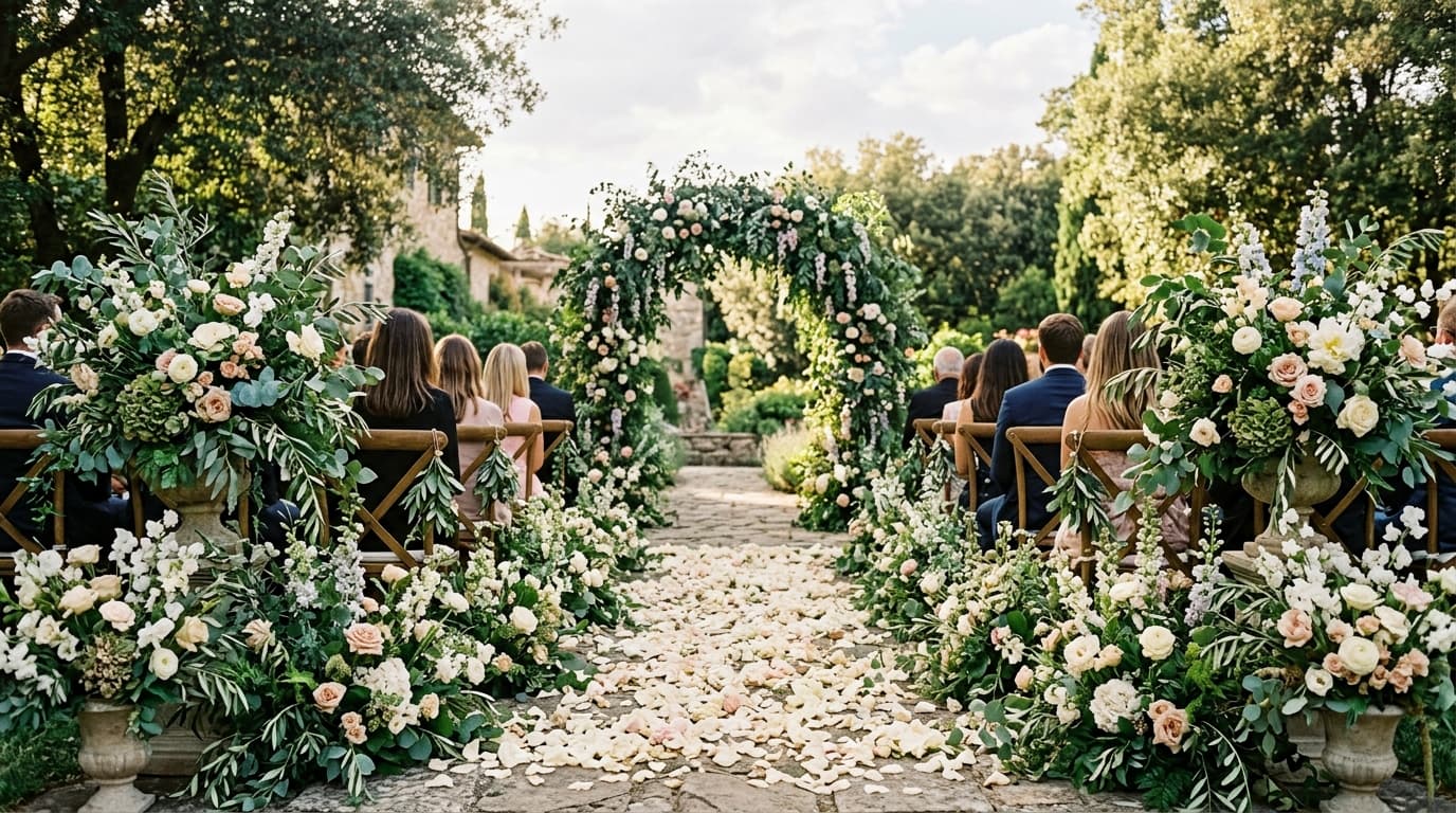 Mixing Flowers with Greenery for a Natural Look