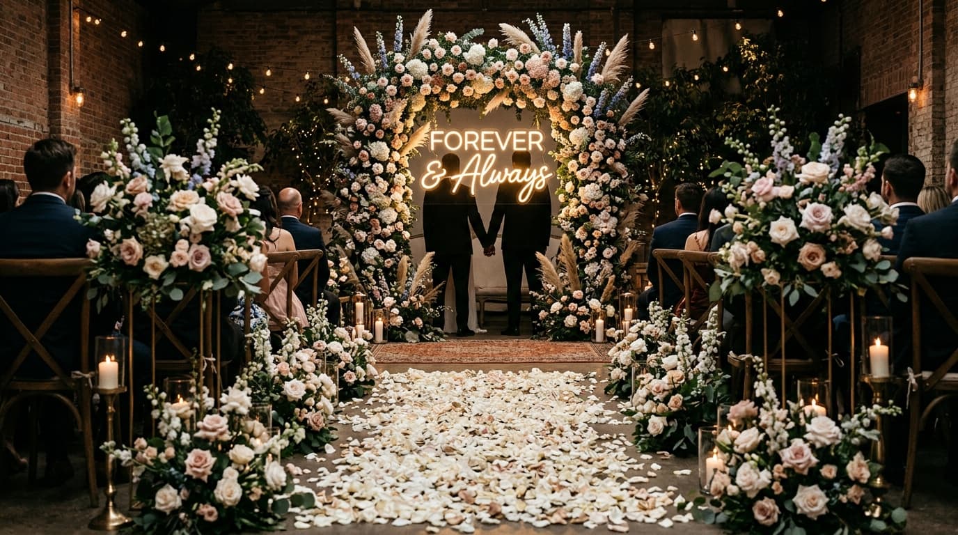 Neon Signs for Weddings: Trendy or Timeless