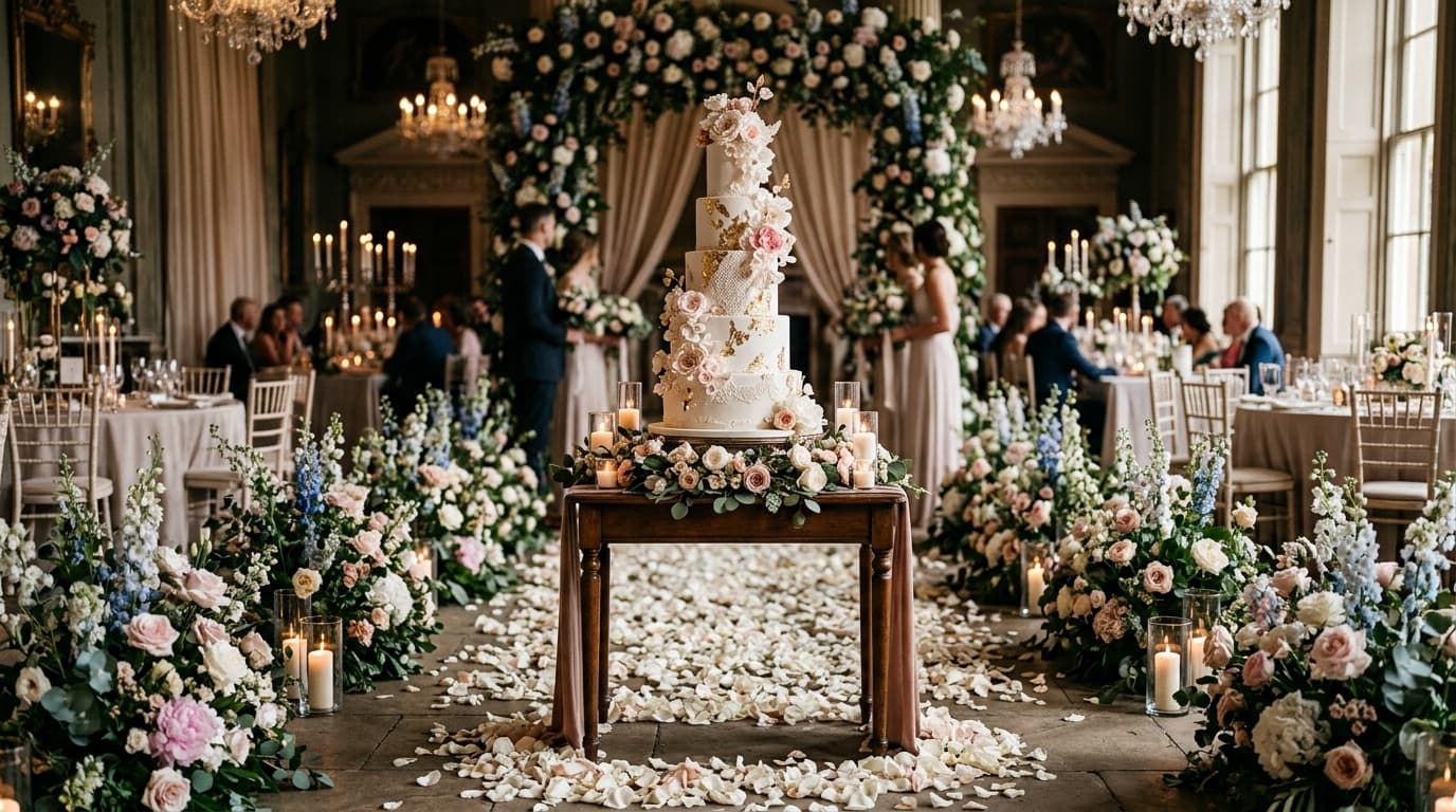 Statement Wedding Cakes: When Your Cake Becomes the Centerpiece