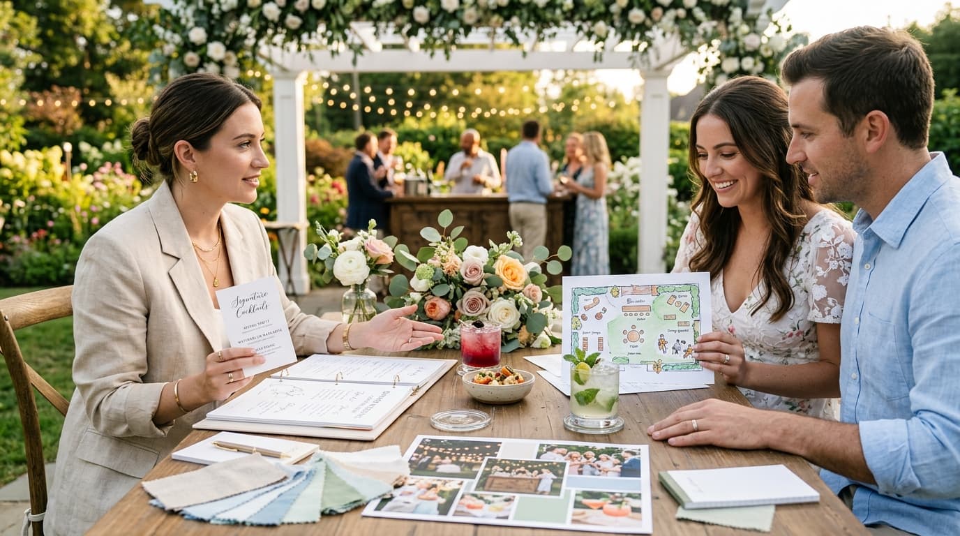 Summer Wedding Cocktail Hour: 5 Tips for an Unforgettable Experience