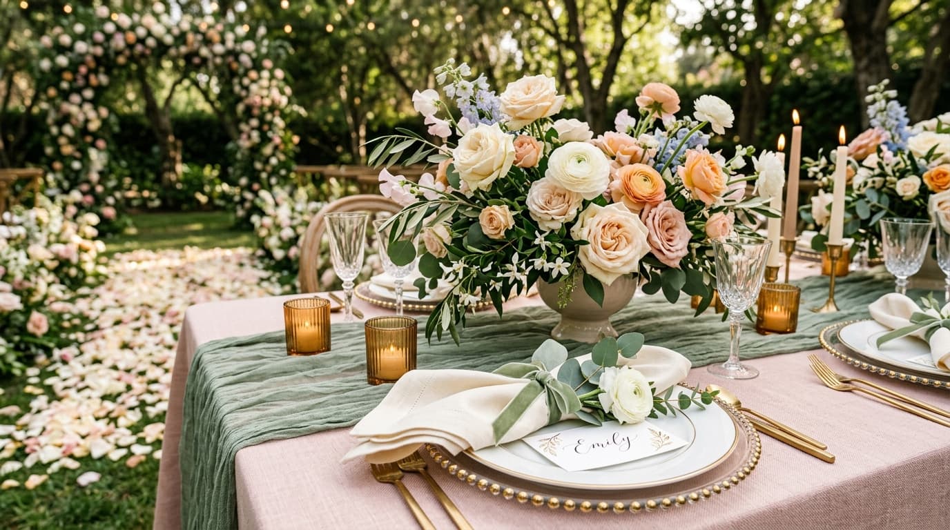 Table Runners, Napkins, and Chargers: Small Details, Big Impact