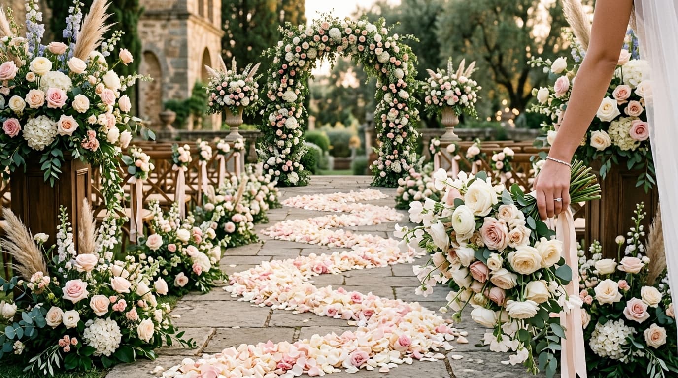 The Symbolism of Popular Wedding Flowers