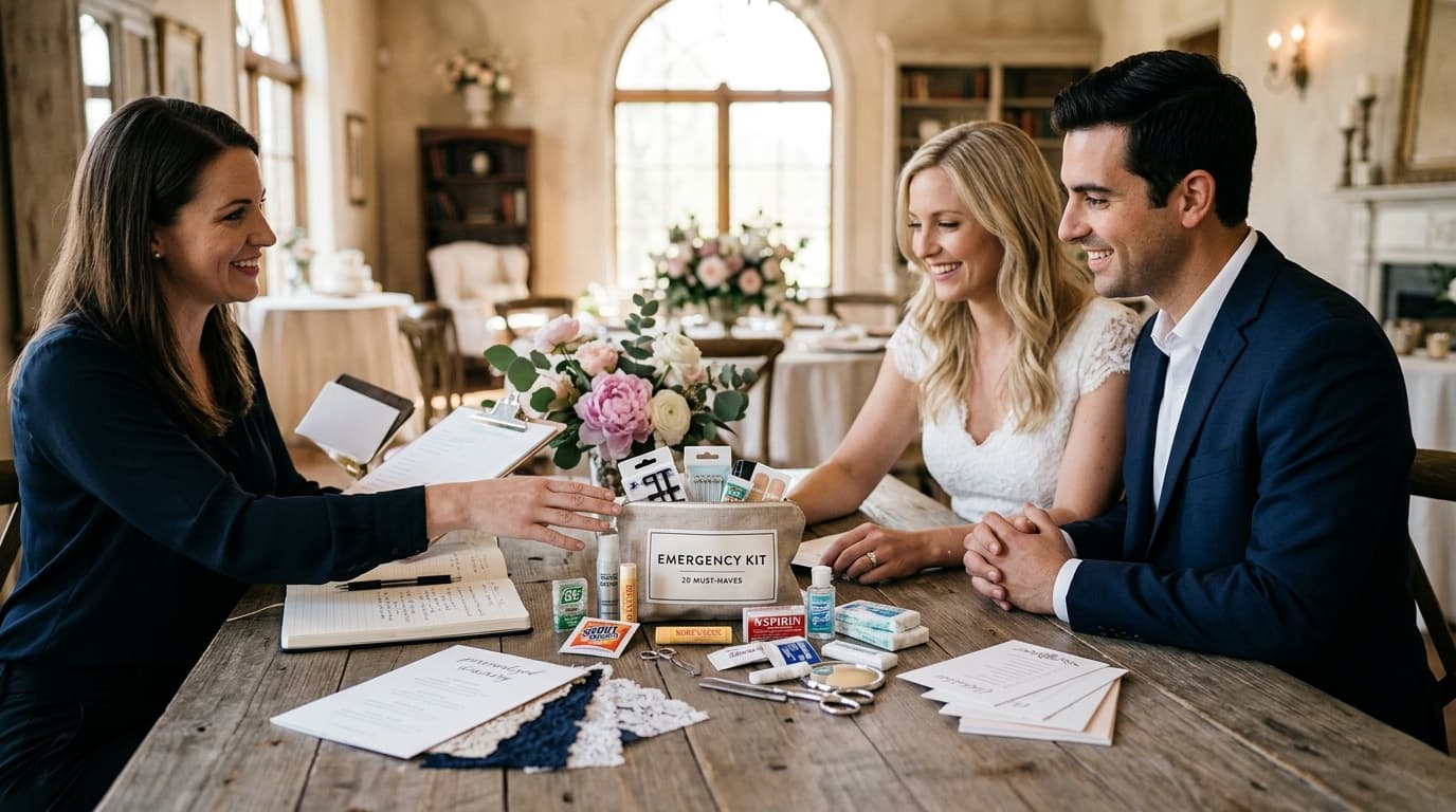 Your Wedding Day Emergency Kit: 20 Must-Haves Every Bride Should Pack