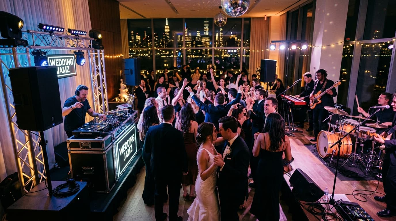 DJ vs. Live Band: Which Is Right for Your NYC Wedding?