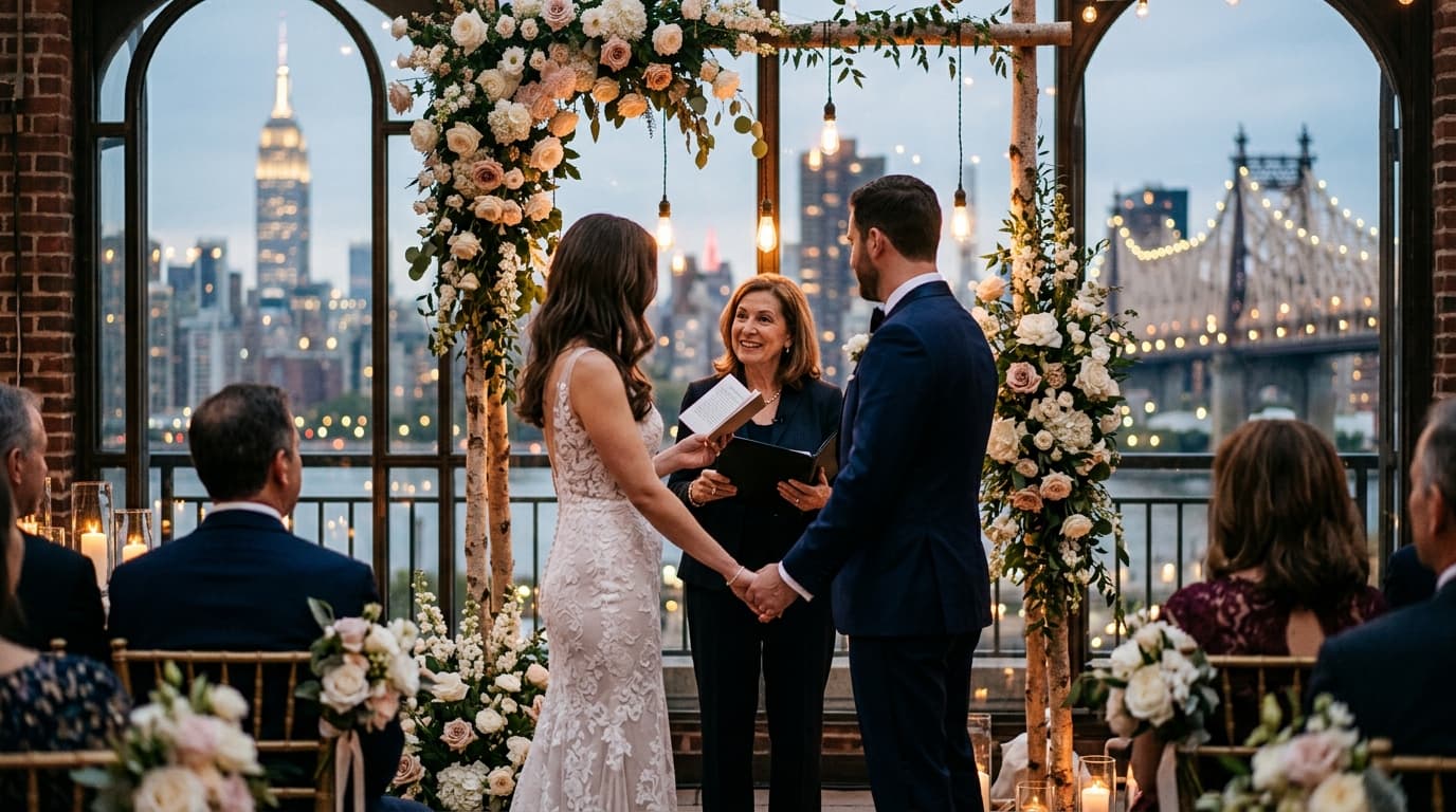 How to Choose a Wedding Officiant in NYC: What Couples Need to Know
