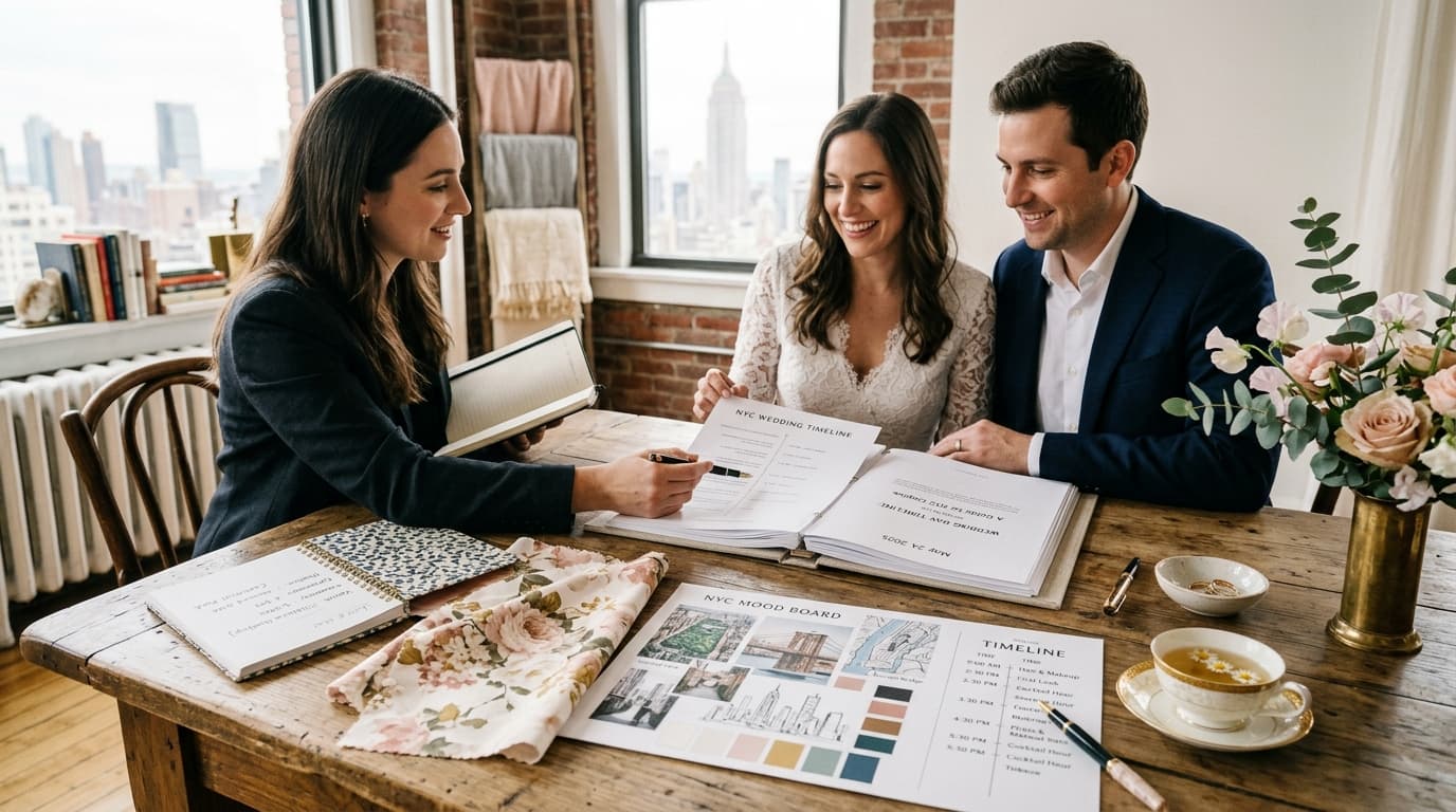 Building the Perfect Wedding Day Timeline: A Guide for NYC Couples
