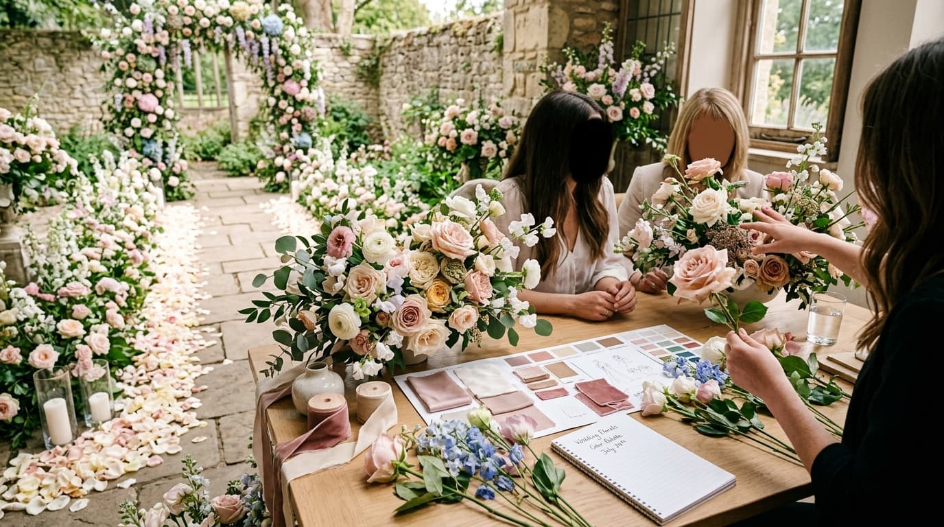 What to Expect During Your Wedding Floral Consultation