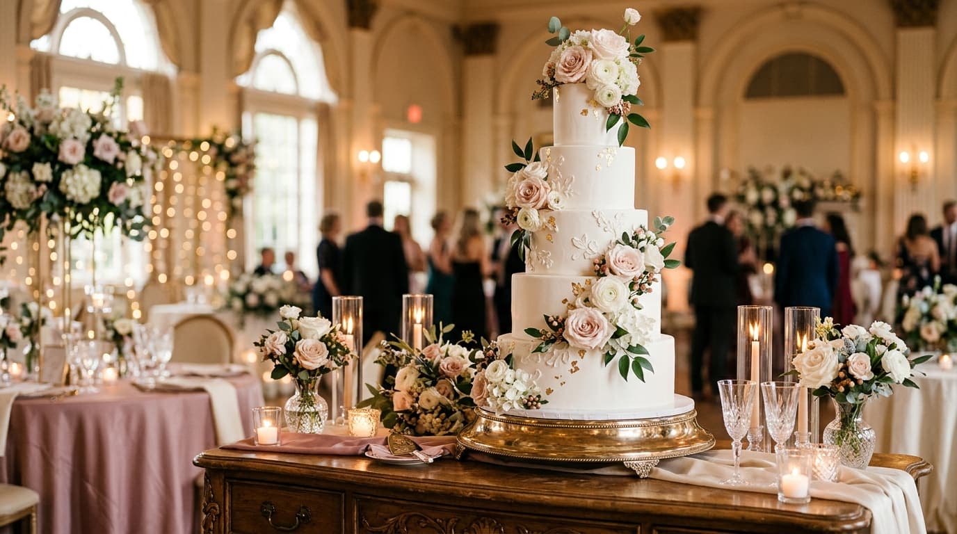 Why Wedding Cakes Are More Than Dessert—They’re a Memory