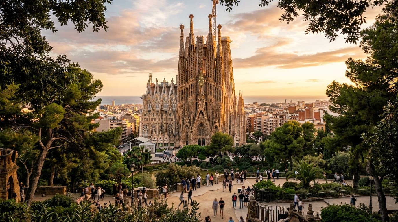 Barcelona travel hero