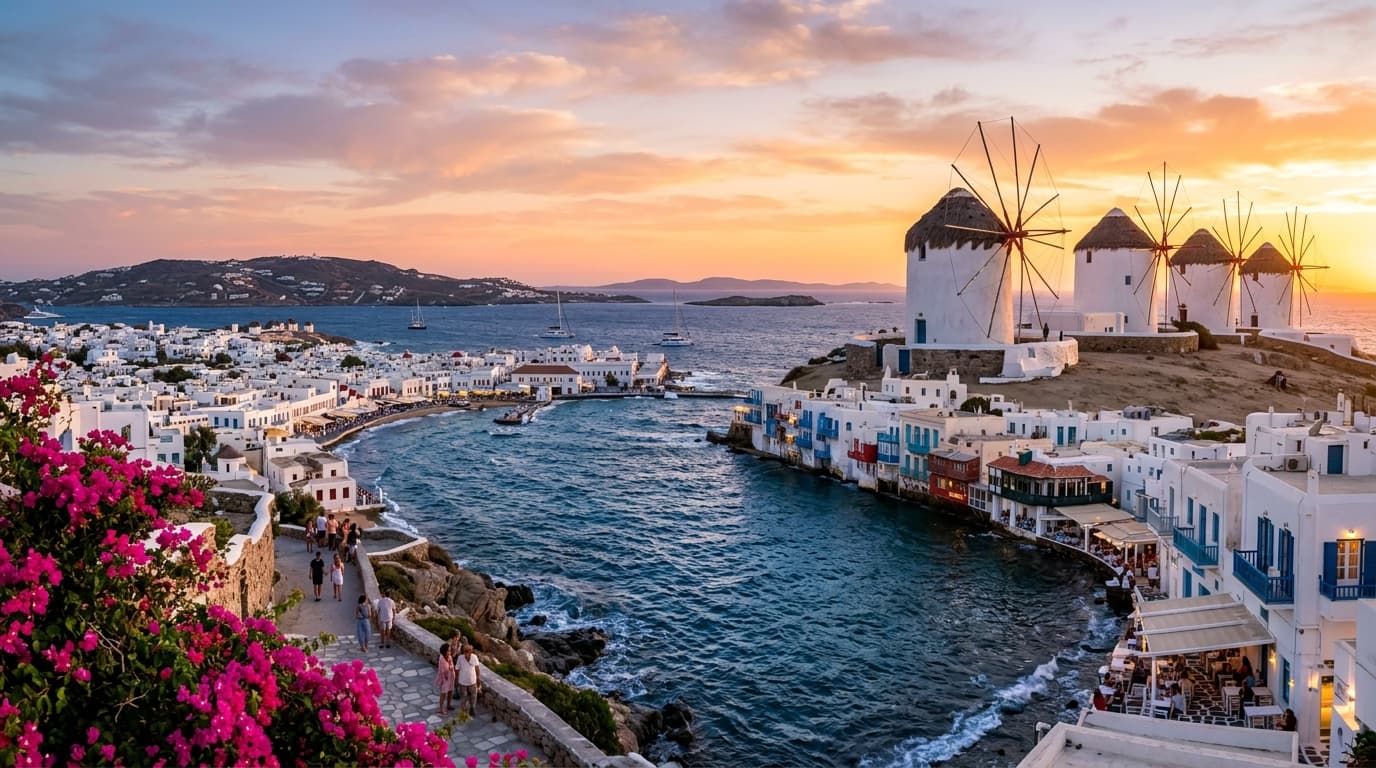Mykonos travel hero